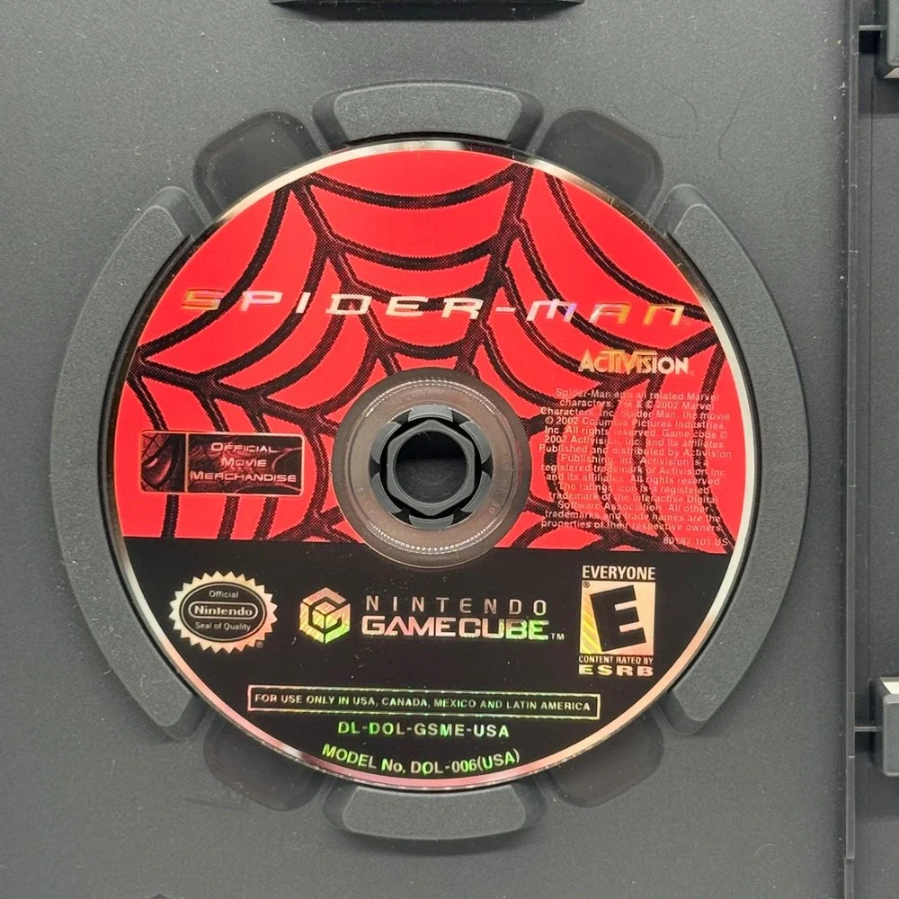 Spider-Man The Movie Nintendo GameCube Complete CIB Video Game